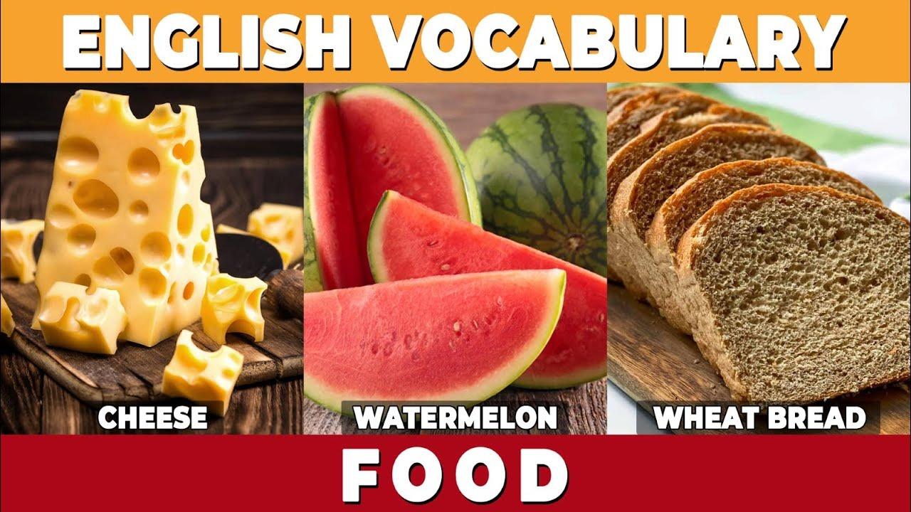 Food Vocabulary: Essential English Words for Language Learners