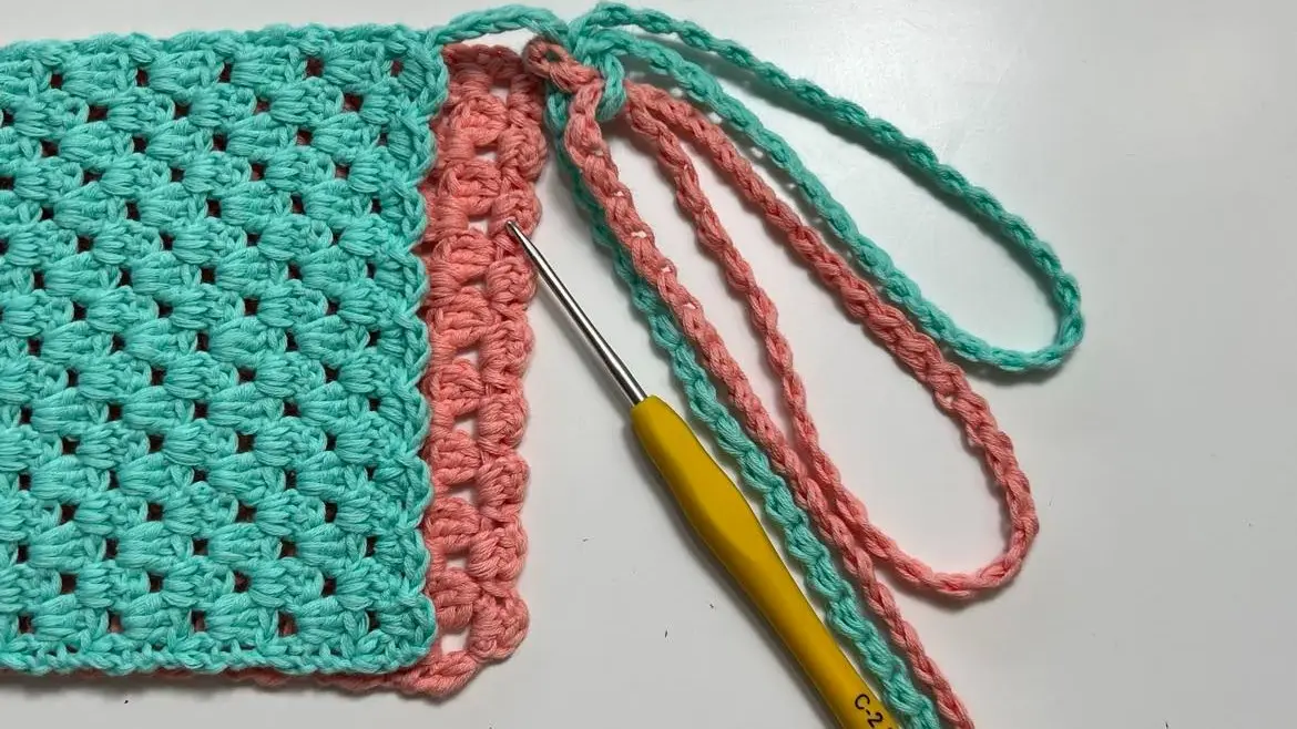 How to Crochet Strap/cord | Crochet Edging | Weave in Ends