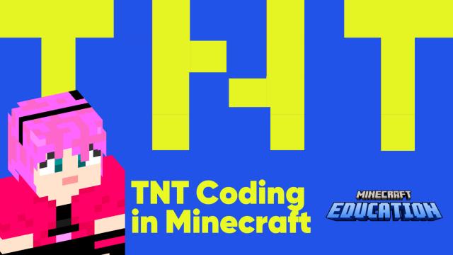 TNT coding in Minecraft